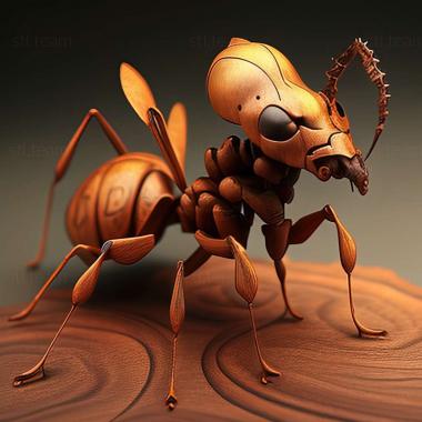 3D модель Pheidole gilva (STL)